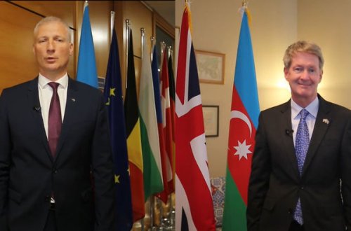 Səfirlər Azərbaycan xalqını Respublika Günü münasibətilə təbrik ediblər - VİDEO