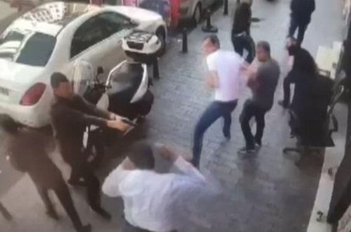 Maska taxmayan kuryeri güllələdi - ANBAAN VİDEO