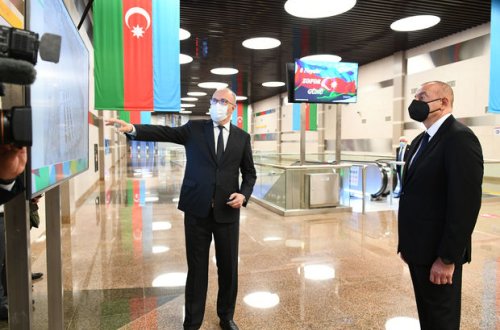 İlham Əliyev bir sıra açılışlarda iştirak edib - VİDEO