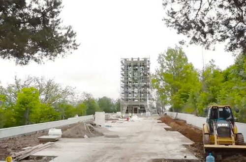 Şuşadakı bərpa işlərindən yeni görüntülər - VİDEO