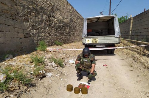 Bakıda çox sayda sursat aşkarlandı – VİDEO