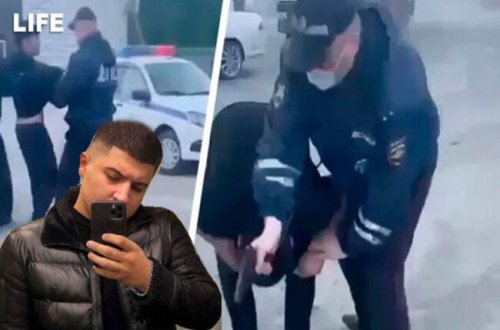 Rusiyada güllələnən azərbaycanlı gənclə bağlı AKSİYA - HADİSƏ YERİNDƏN VİDEO