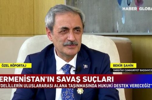 Türkiyə Ali Məhkəməsinin Baş Prokuroru “Haber Global”a müsahibə verib - VİDEO