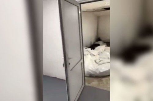 44 günlük müharibədə ölən erməni hərbçilərin meyitlərinin gizlədildiyi “morq”dan görüntülər - VİDEO