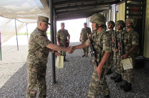 Ağdamda yeni hərbi hissələrin açılışı oldu - VİDEO