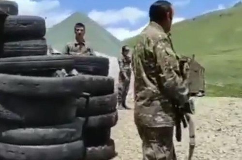 Əsgərlərimizi görən ermənilər özlərini itirdilər - VİDEO