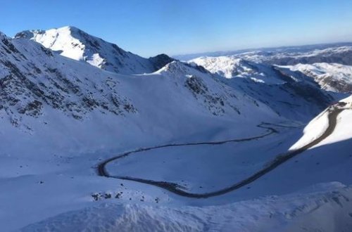Началось строительство туннелей и дорог на Омарском перевале - ВИДЕО