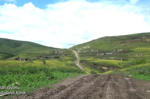 İşğaldan azad edilən Zəngilanın daha bir kəndindən görüntülər - VİDEO