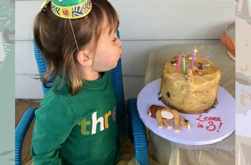 Uşaq üzərində ölüm səhnəsi olan tort istədi, səbəbi hamını güldürdü - FOTO/VİDEO