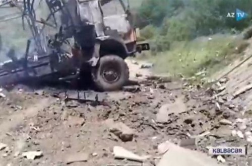 Müxbirlərin həlak olduğu dəhşətli hadisədən görüntülər - VİDEO