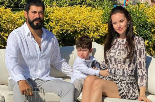 Burak Özçivit Fahriye Evceni BELƏ təbrik etdi - FOTO