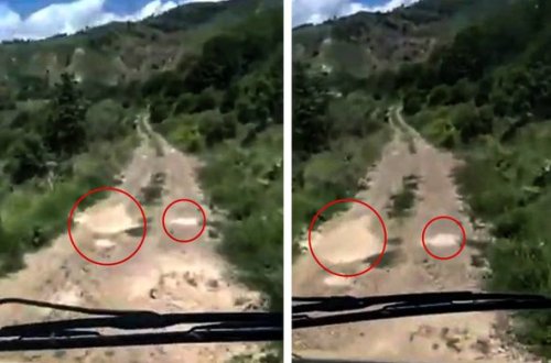 Kəlbəcərdə jurnalistlərin minaya düşmə görüntüləri - ANBAAN VİDEO