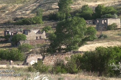 Cəbrayılın Hacı İsmayıllı kəndi - VİDEO