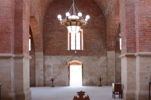 Müqəddəs Məryəm Ana Alban kilsəsi bərpadan sonra - Video