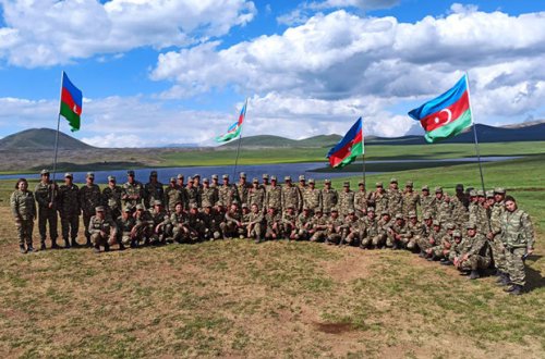 На освобожденных землях продолжаются мероприятия с участием военнослужащих - ФОТО