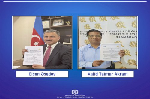 Azərbaycan və Pakistan sosial müdafiə məsələləri üzrə qarşılıqlı təcrübə mübadiləsi həyata keçirəcək