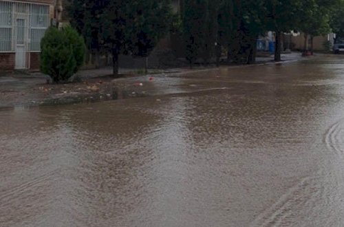 Gəncədə sel olub – Foto