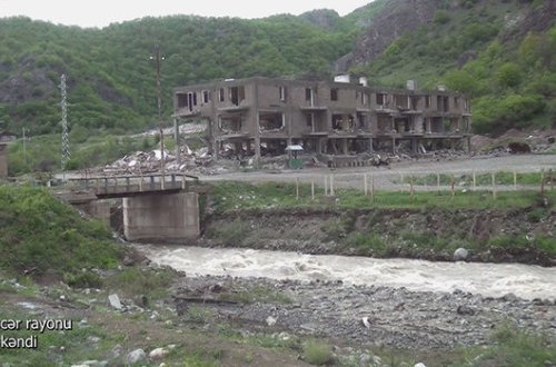 Кадры села Чепли Кельбаджарского района - ВИДЕО