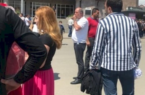 Paşinyanı snayperlər qoruyur – Fotolar