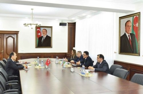 Mədət Quliyev Türkiyə səfiri ilə görüşüb - FOTO