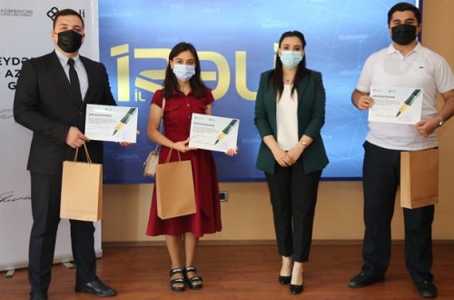 “Heydər Əliyev və Azərbaycan”: “İrəli” İB inşa müsabiqəsinin qaliblərini mükafatlandırdı