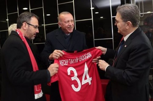 Ərdoğandan Türkiyə millisinə mesaj: “Hər zaman yanınızdayıq” - FOTO