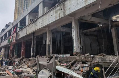 Bazarda dəhşətli partlayış: 11 nəfər öldü, 144 yaralı var - VİDEO