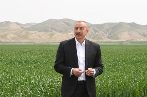 İlham Əliyev Daşaltıda inşa olunacaq tunelin təməlini qoydu