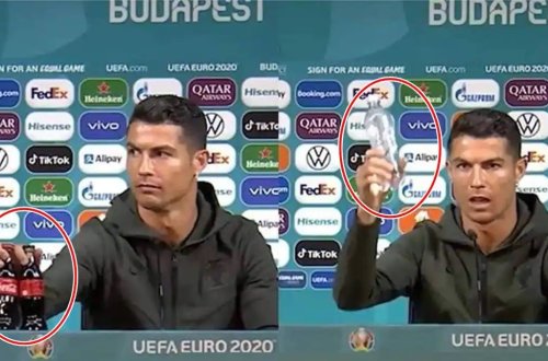 Ronaldonun “Coca-Cola” reaksiyası gündəm oldu - VİDEO