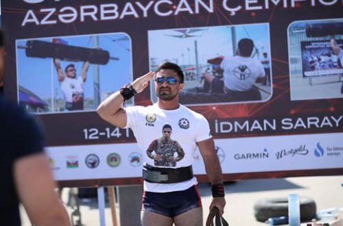 Rövşən Xəlilov yenidən Azərbaycan çempionu oldu