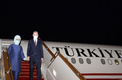 Эрдоган прибыл в Азербайджан - ОБНОВЛЕНО + ФОТО/ВИДЕО