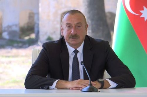 İlham Əliyev: “Zəngəzur dəhlizi haqqında nəinki danışırıq, əməli-praktiki işlərlə bu dəhlizi yaradırıq”