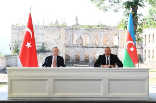 İlham Əliyev və Ərdoğanın Qarabağda tarixi görüşü – CANLI YAYIM