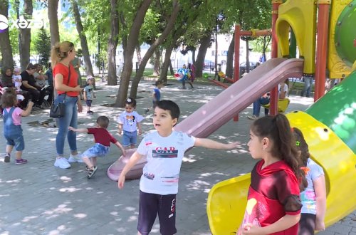 Bakıda yerləşən bu parkda insanların həyatı üçün təhlükə var - VİDEO