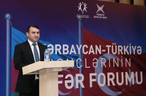 Azərbaycan və Türkiyə gənclərinin Zəfər Forumu keçirildi - FOTOLAR