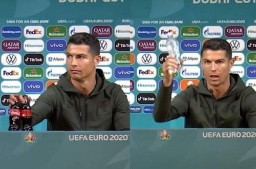 UEFA futbolçulardan masadakı içki şüşələrinə toxunmamağı tələb edib