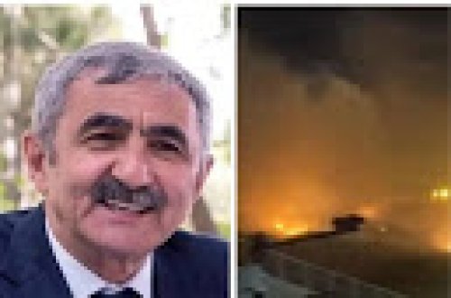 Aslan İsmayılov Dağüstü Parkdakı yanğından danışdı: 