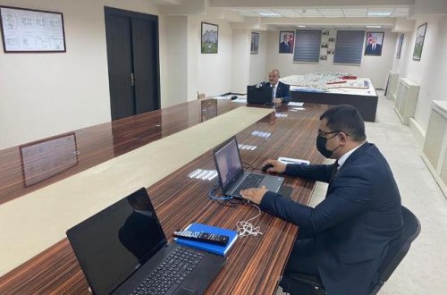 Nəsimi rayonunda Səhiyyə İşçiləri Günü münasibəti ilə video-müşavirə keçirilib