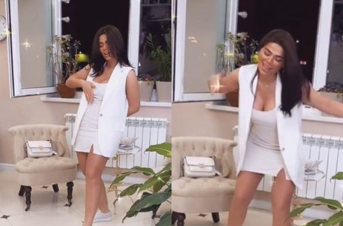 Страстный танец от очаровательной дочери Раксаны - ВИДЕО