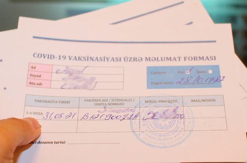 Azərbaycanda bu şəxslərə peyvənd vurulmadan ömürlük sənəd verilə bilər (VİDEO)