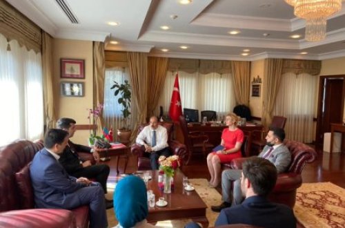 Səfir TUMİB rəhbərliyi ilə görüşüb-FOTOLAR