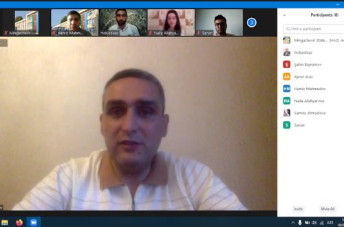 Türkiyənin Qazi Universitetinin doktoranturasına qəbul olan Mingəçevir Dövlət Universitetinin gənc müəllimi və məzunu ilə görüş keçririlib