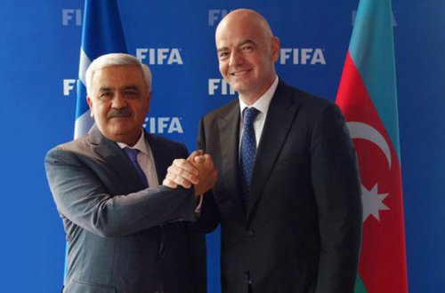 FIFA prezidenti Bakıya gəlir