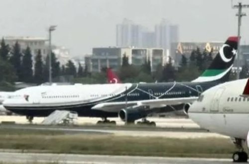 Qəddafinin təyyarəsi İstanbuldan havaya qalxdı