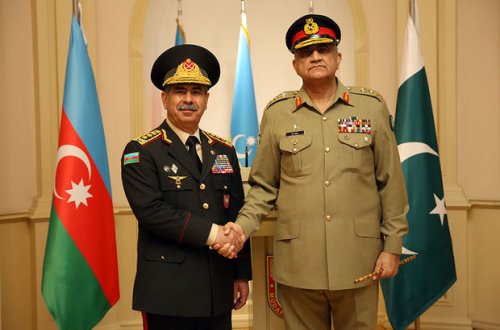 Azərbaycan və Pakistan generalları razılığa gəldi: Birgə təlim keçiriləcək - FOTO