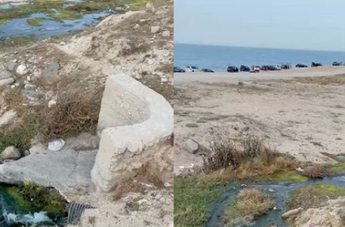 Bilgəh çimərliyində iyrənc mənzərə - RƏSMİ AÇIQLAMA + VİDEO