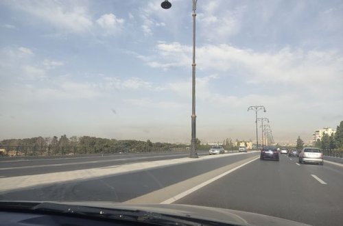 Bakıda müşahidə olunan toz dumanı ilə bağlı nazirlikdən AÇIQLAMA - YENİLƏNİB + FOTO