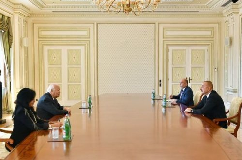 Ильхам Алиев встретился с верховным представителем Альянса цивилизаций ООН