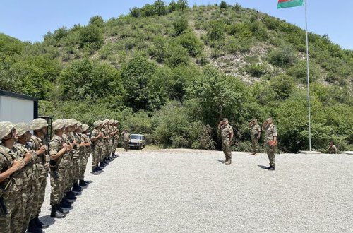 Azad edilmiş ərazilərimizdə daha bir hərbi hissə istifadəyə verilib - FOTO/VİDEO