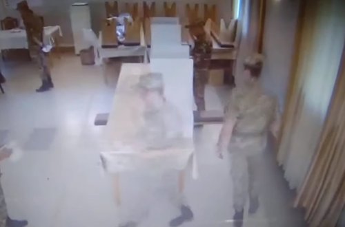 Ermənistanda hərbi hissədə seçki saxtakarlığı - Video